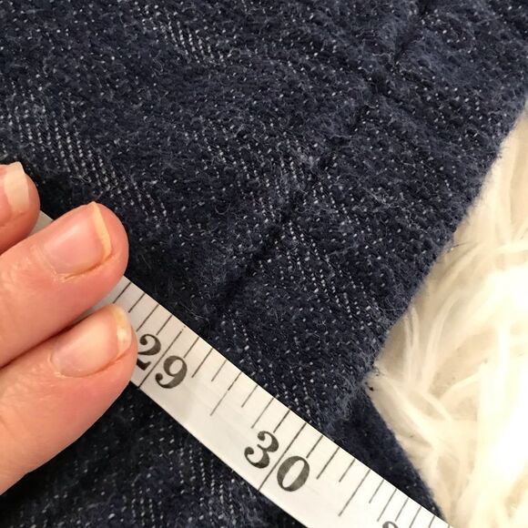 #21 Cabi Blue Zip Hooded Jacket Style 5100 EUC - Picture 6 of 16